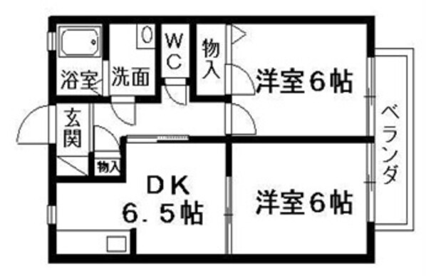 草津駅 徒歩22分 2階の物件間取画像